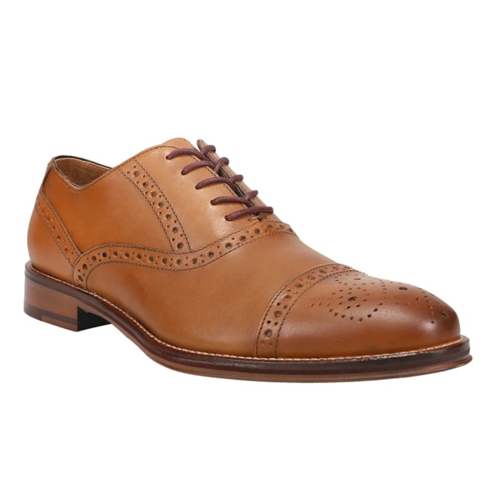 JOHNSTON MURPHY Oxford Cap Toe Dress Shoes 7M✨